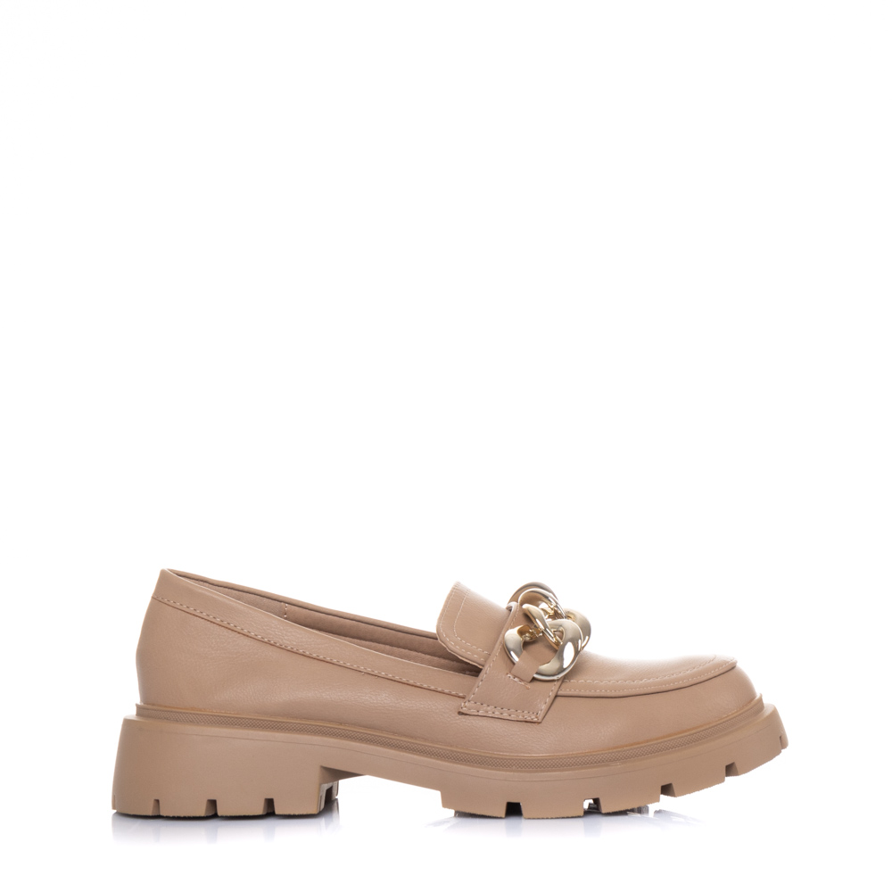 Mocasini dama Bicora khaki